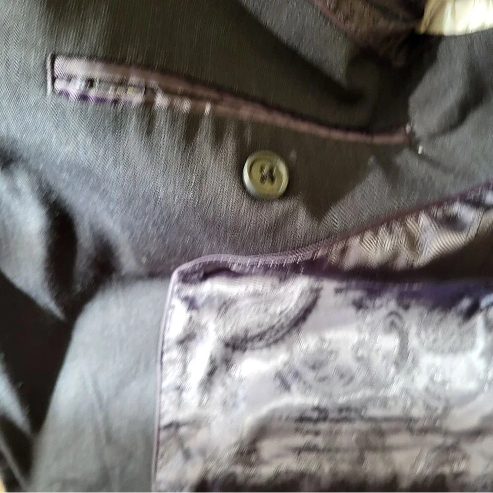 Two Button Microtek Blazer / Sports Coat by Adolfo - 42R